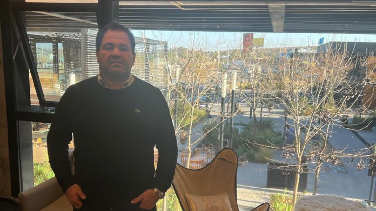 Federico Méndez y el nuevo hábitat del ex Puma, su oficina en el innovador proyecto Chacras Park.