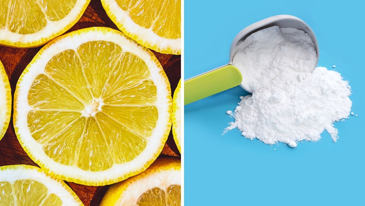Limón y bicarbonato de sodio, la mezcla ideal para quitar la grasa de las fuentes. Limón y bicarbonato de sodio, la mezcla ideal para quitar la grasa de las fuentes. 