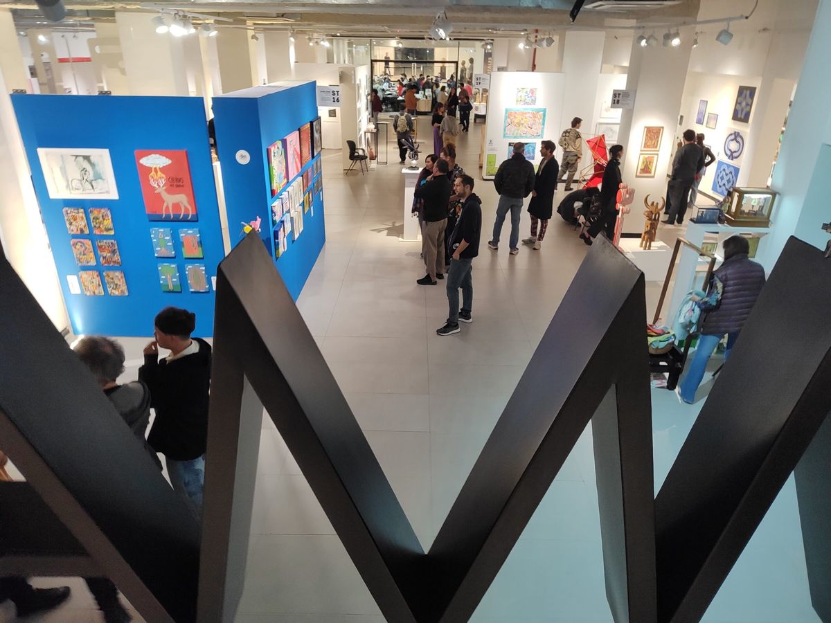 Del centenar de obras expuestas en la Feria AIRE 2025, el Museo Municipal de Arte Moderno compró cuatro para su colección. Del centenar de obras expuestas en la Feria AIRE 2025, el Museo Municipal de Arte Moderno compró cuatro para su colección.
