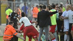 Los jugadores de Huracán se expresaron tras el polémico arbitraje.