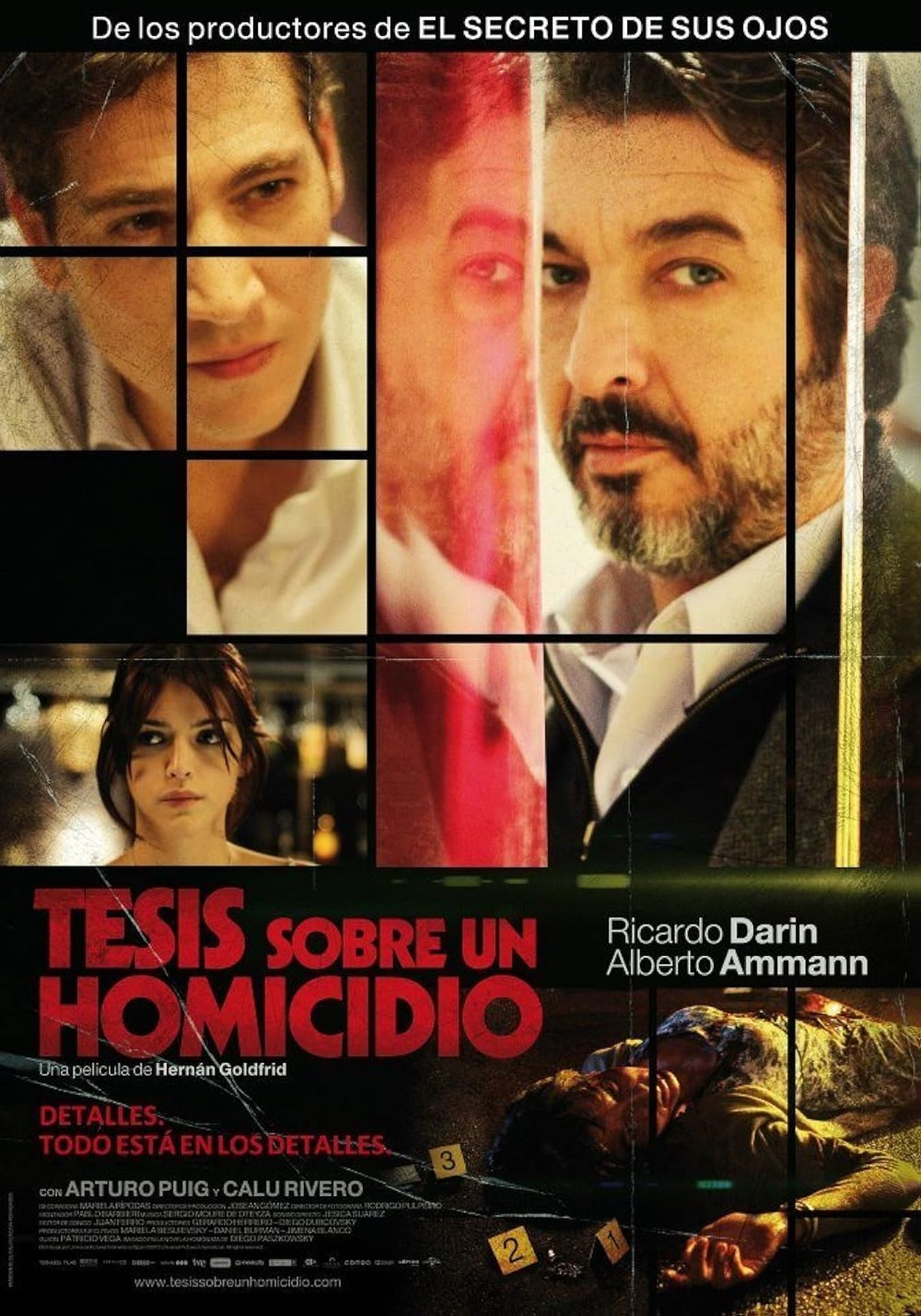 Alberto Ammann y Ricardo Darín. Dos de los protagonistas de la cinta Tesis de un homicidio. Alberto Ammann y Ricardo Darín. Dos de los protagonistas de la cinta Tesis de un homicidio. 