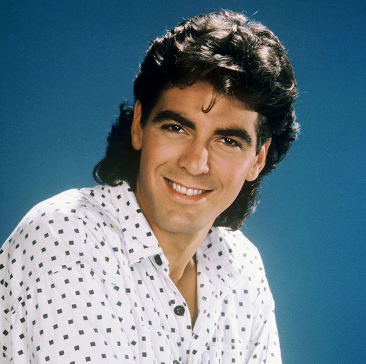 George Clooney cuando era joven. George Clooney cuando era joven.