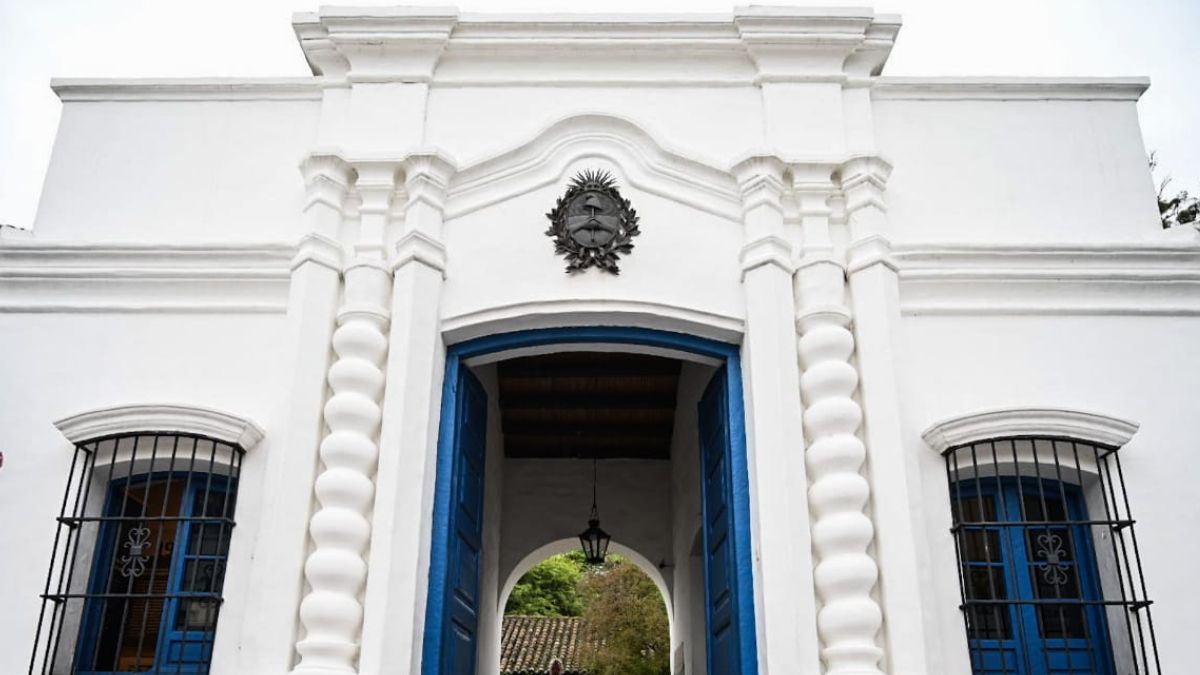 Casa de Tucumán. (Foto: Federico Zalazar) Casa de Tucumán. (Foto: Federico Zalazar)