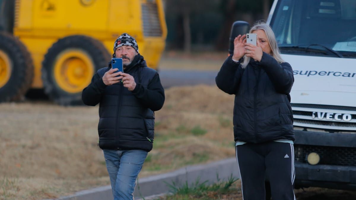Todos se quieren quedar con una imagen del reactor. Todos se quieren quedar con una imagen del reactor.