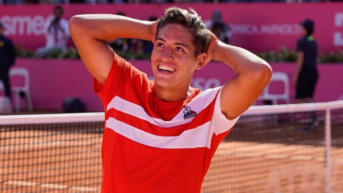 Sebastián Báez ha tenido muy duros cruces este 2022, en los distintos torneos que ha jugado.