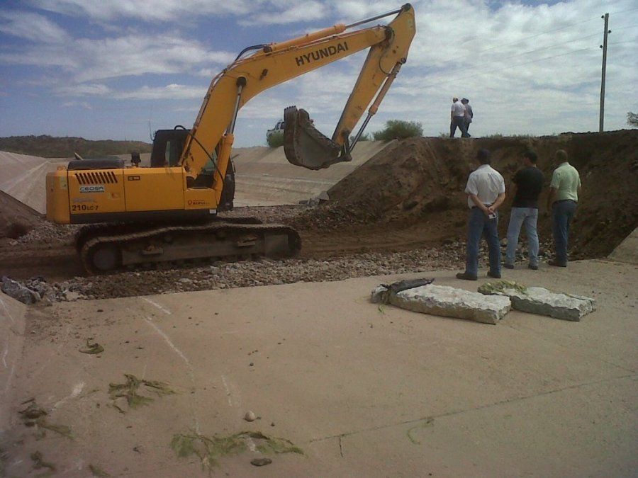 El viernes se terminaría la obra de reparación del Marginal