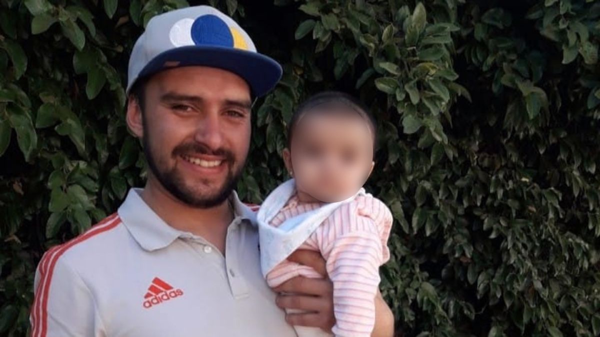 Franco Pastrán, padre de una bebé, fue asesinado frente al centro comercial Palmares.