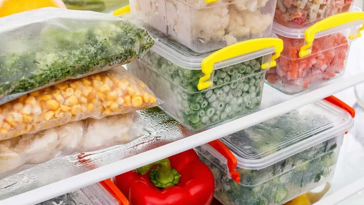 Cómo conservar las verduras en el freezer