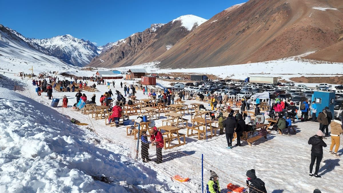El parque de nieve Los Puquios
