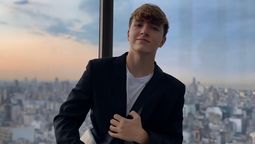 Felipe Prisco tiene 17 años y diseña para su propia marca de ropa.