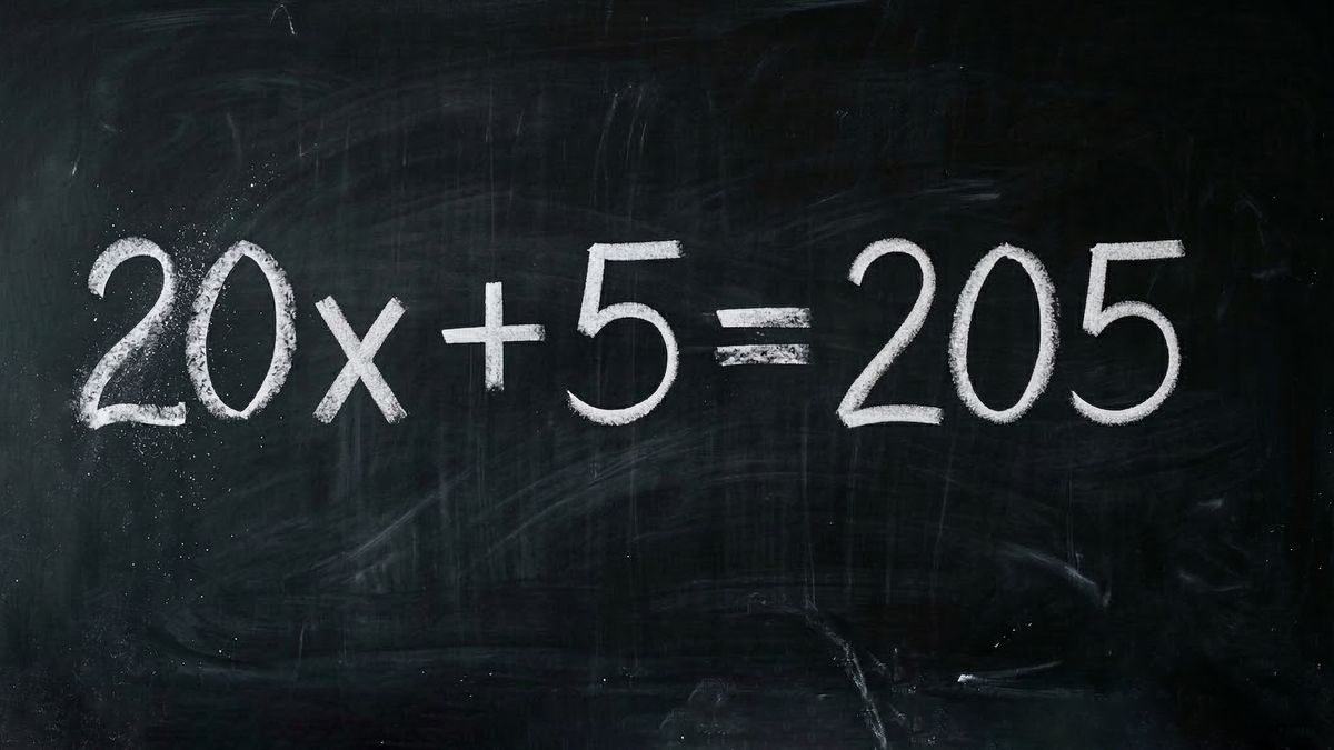 Desafío matemático: ¿cuál es valor de X? Desafío matemático: ¿cuál es valor de X?