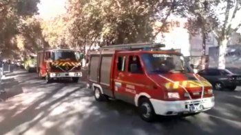 Un espiral provocó un incendio y puso en riesgo la vida de dos personas