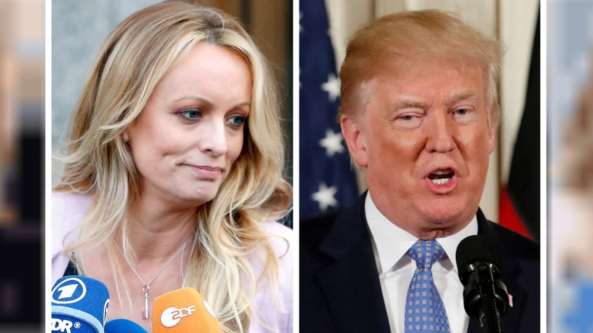 Donald Trump está acusado de haberle pagado dinero por su silencio a la actriz porno Stormy Daniels, con quien tuvo un encuentro sexual Donald Trump está acusado de haberle pagado dinero por su silencio a la actriz porno Stormy Daniels, con quien tuvo un encuentro sexual