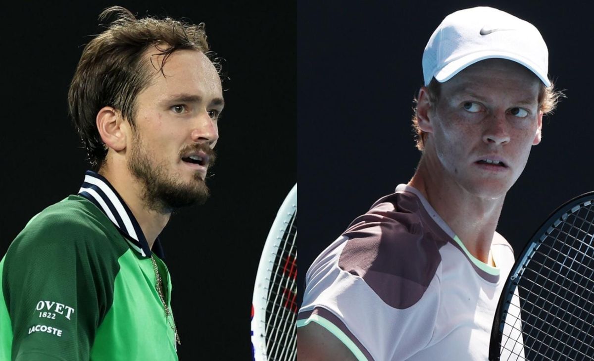 Medvedev y Sinner jugarán la final en Melbourne