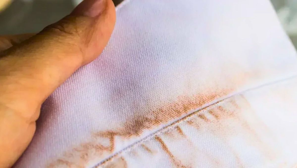 Despídete de los cuellos marrones y sucios gracias a un truco de limpieza súper fácil.&nbsp;