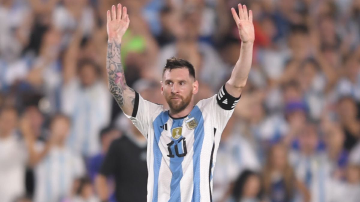 Messi y un gol de tiro libre para que la fiesta de la Selección argentina sea completa