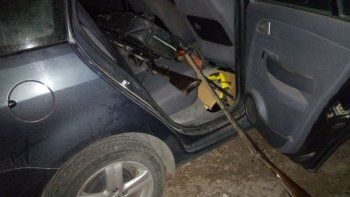 Les robaron todo a una pareja de jubilados y los detuvieron tras una persecución