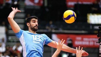 Argentina perdió 3-0 ante el líder Brasil en el Mundial de Vóleibol