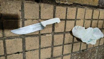 Un hombre fue capturado tras amenazar con un cuchillo en una heladería de Ciudad