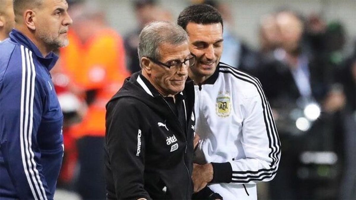 Gran homenaje: el emotivo video de Scaloni dedicado al Maestro Tabárez