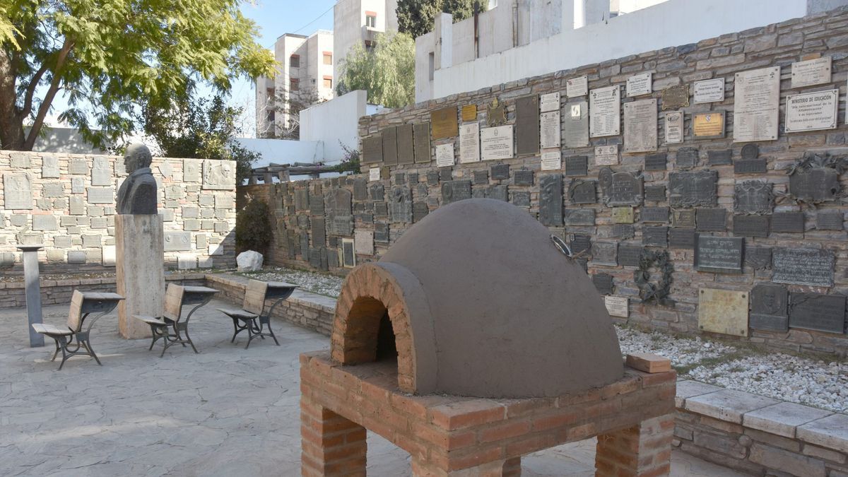 El horno de barro en la Casa Natal de Sarmiento, en San Juan. Foto: San Juan 8.