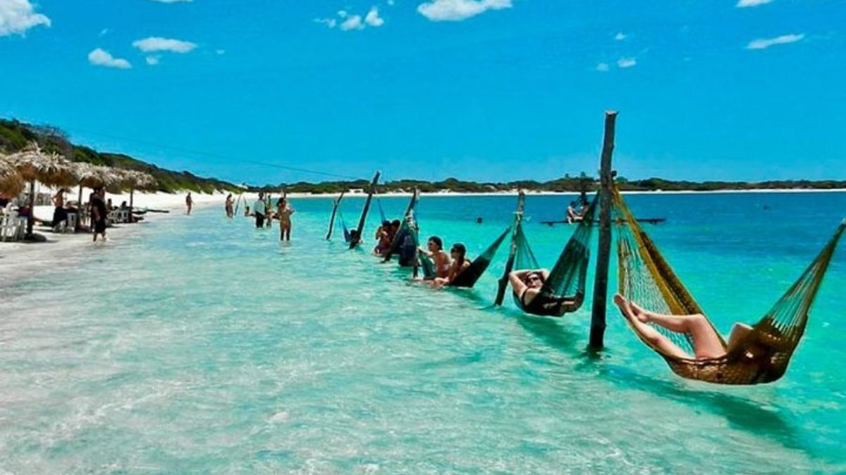 Jericoacoara se destaca en Brasil por sus playas.