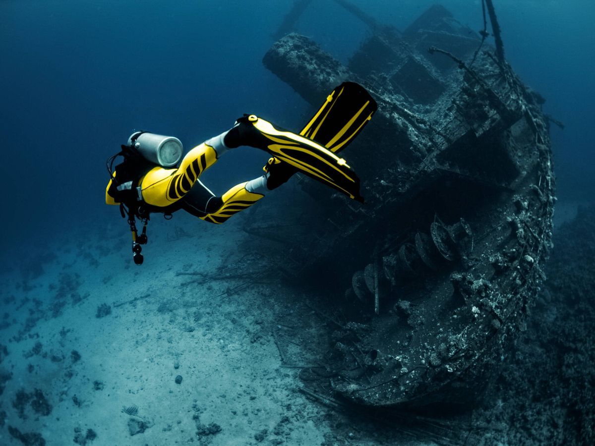 El descubrimiento fue realizado en el fondo del mar.
