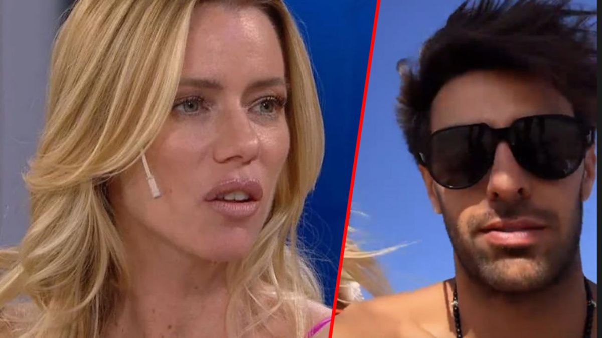 Nicole Neumann encontró chats de su novio con otra mujer.