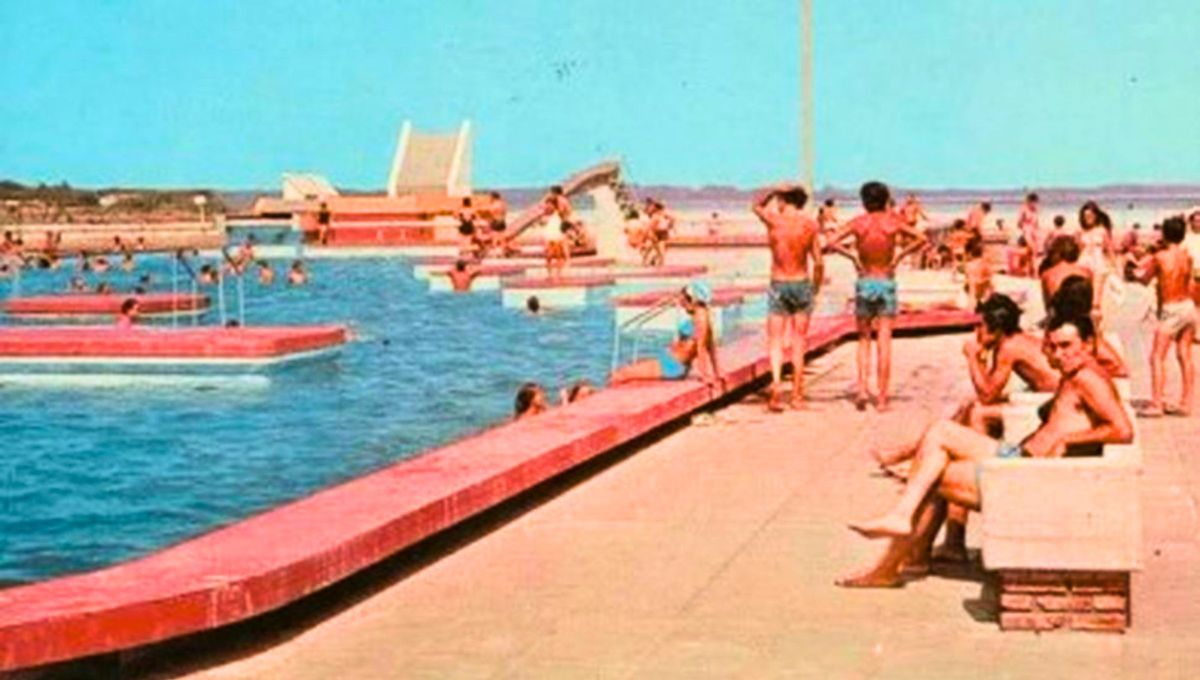 El balnerio en su época de centro turístico El balnerio en su época de centro turístico