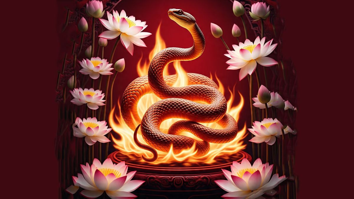 HORÓSCOPO CHINO: los 4 animales bendecidos en la semana de la Serpiente de Fuego
