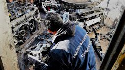 Secuestran 5.000 autopartes  y se llevan preso al encargado