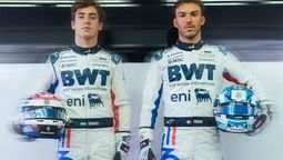Franco Colapinto y su compañero de equipo en Alpine. Pierre Gasly. Tienen nuevos trajes.