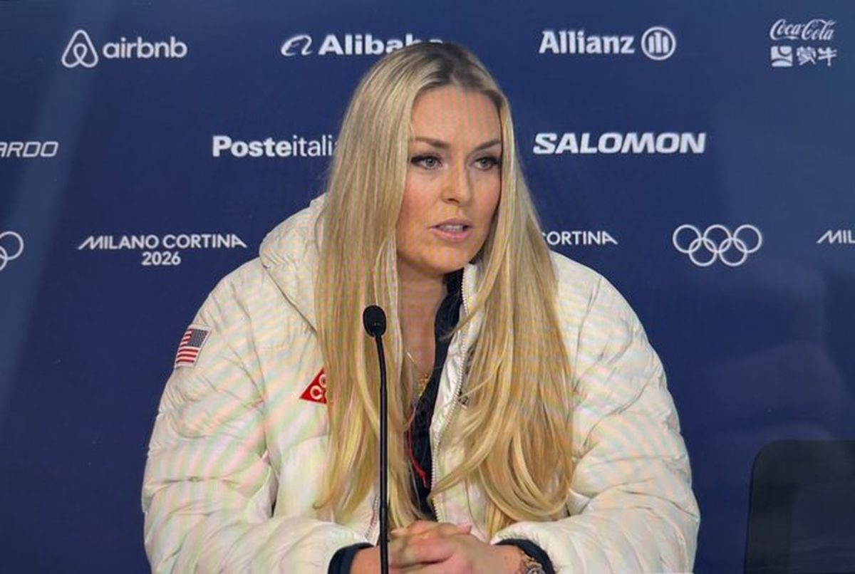 Lindsay Vonn se lesionó, pero estará en los juegos.