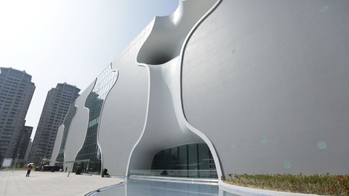 El teatro Nacional de Taichung se basó en la biomímesis.