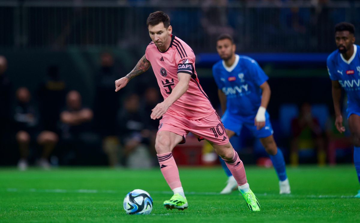 Messi hizo su primer gol en el 2024