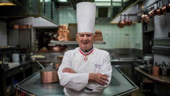 Falleció un legendario chef francés