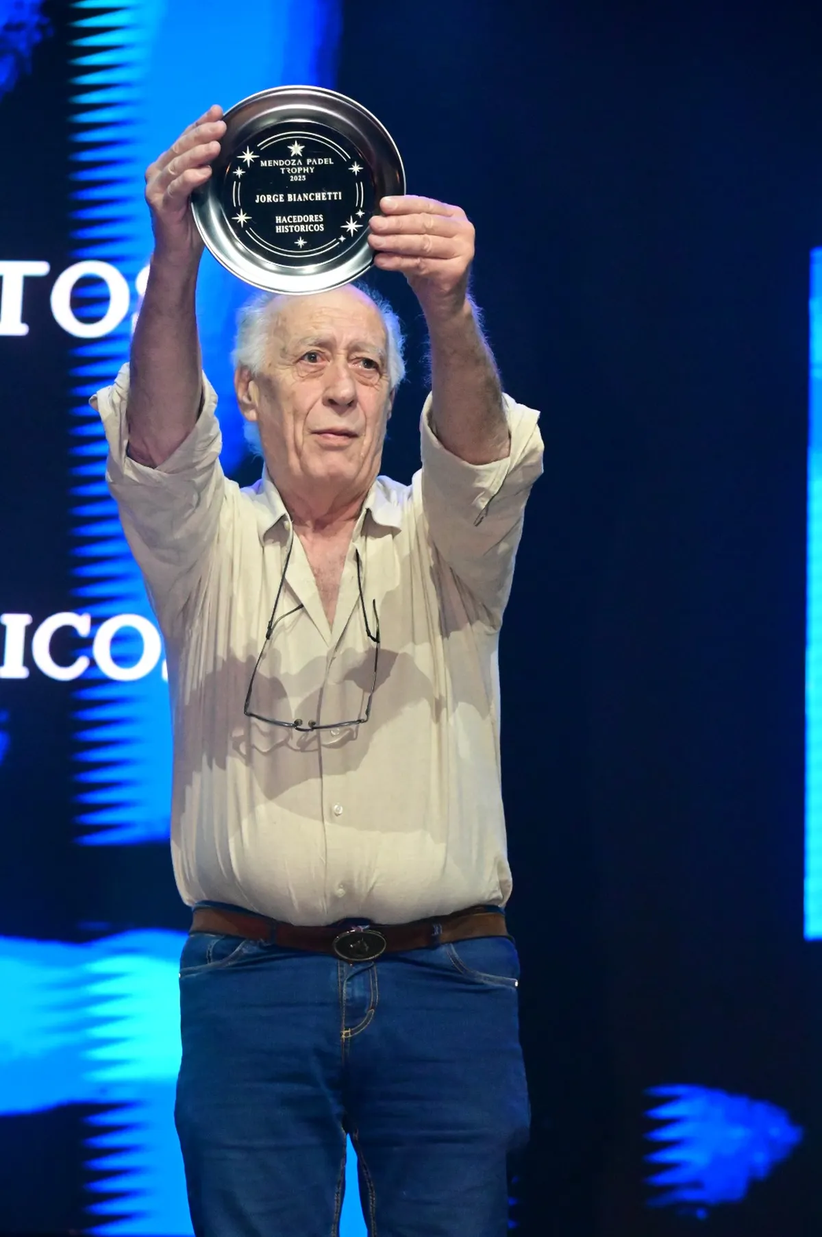 Jorge Bianchetti, un histórico del pádel de Mendoza.