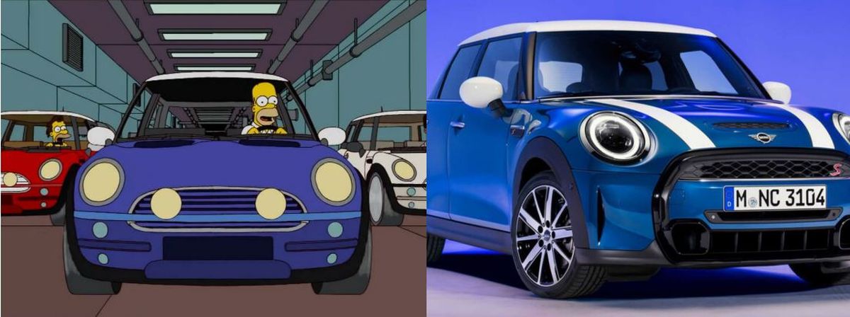 Familia amarilla. Los Simpson y el detalle de todos los autos de la mítica serie.