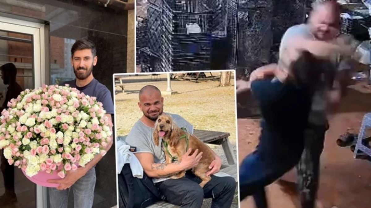 La foto que generó la bronca y el crimen del florista.