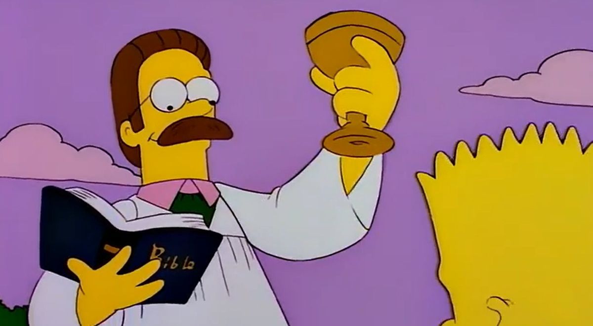 Matt Groening reveló cómo creó a Ned Flanders