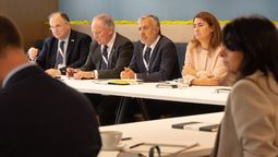 El Gobernador Cornejo se reunió con autoridades de una empresa líder del mercado mundial del cobre
