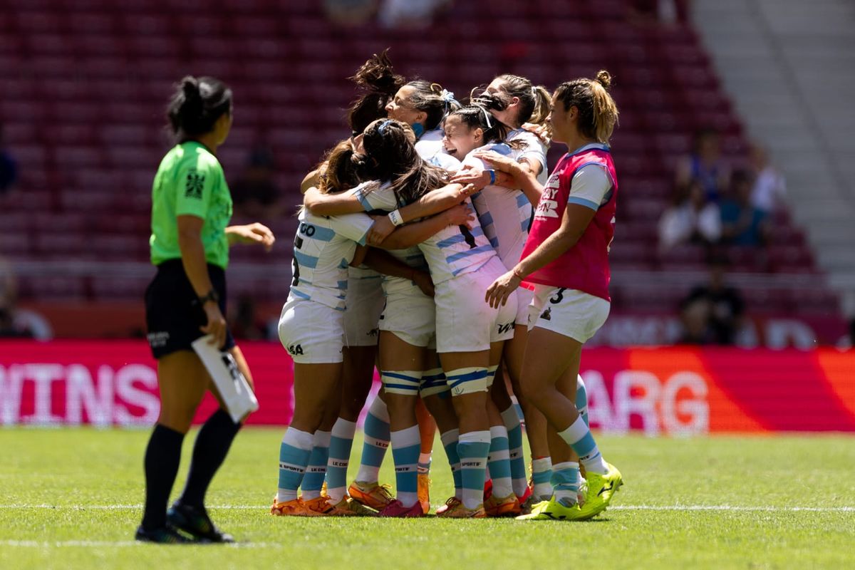 Las Yaguaretés. El seleccionado nacional femenino de rugby seven le ganó a Bélgica y sueña con el ascenso en el Circuito Mundial.