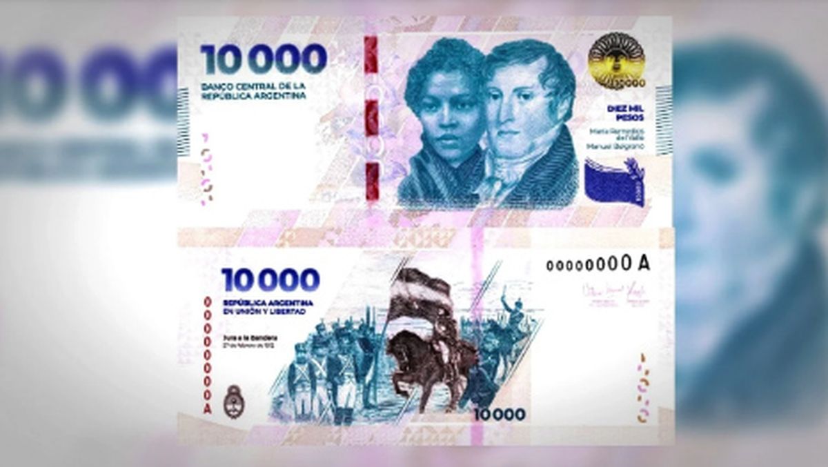 Di adiós al billete de $10000. ¿Hay un error histórico?