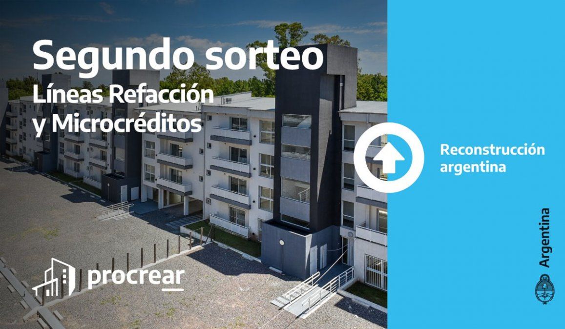 Procrear: cuándo es el próximo sorteo&nbsp; &nbsp;