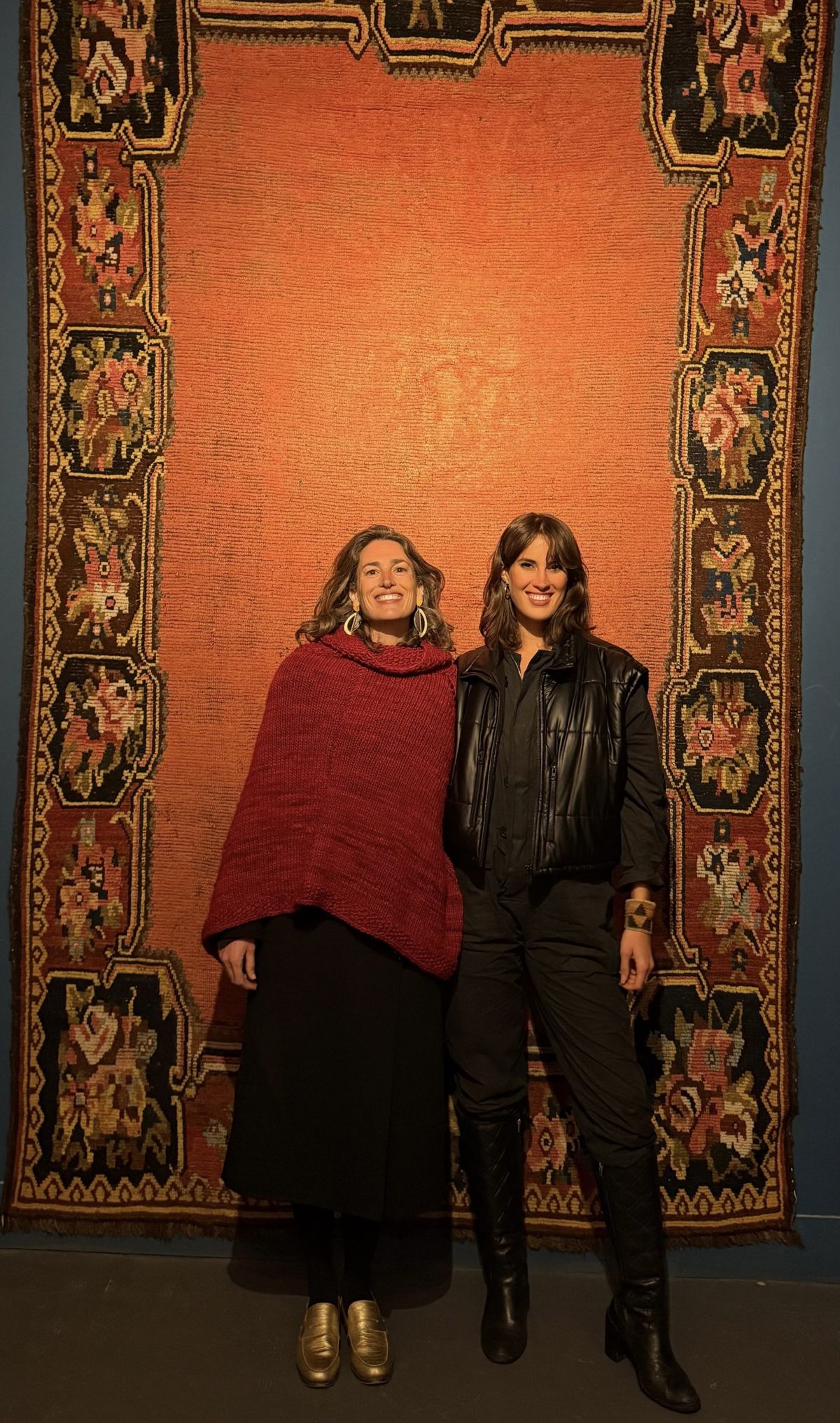 Rosa Lesca y Olivia Ramazza Arentsen, organizadoras de Arte en las Provincias. Rosa Lesca y Olivia Ramazza Arentsen, organizadoras de Arte en las Provincias.