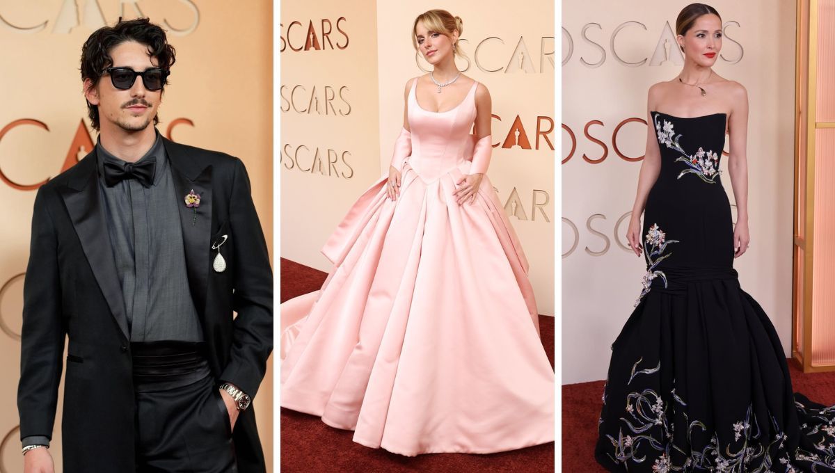 Milo Manheim, Mckenna Grace y la nominada Rose Byrne. Milo Manheim, Mckenna Grace y la nominada Rose Byrne.