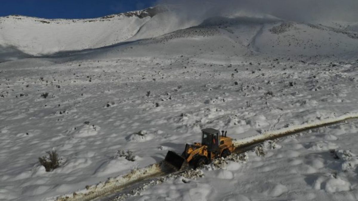 Máquinas y persona de Vialidad Provincial (DPV) trabajaron despejando rutas y abriendo huellas en zonas rurales para asistir a puesteros. Máquinas y persona de Vialidad Provincial (DPV) trabajaron despejando rutas y abriendo huellas en zonas rurales para asistir a puesteros.