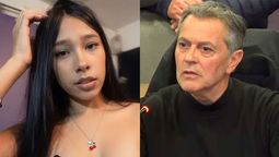 Agostina Vega y el fiscall Raúl Garzón. Agostina Vega y el fiscall Raúl Garzón.