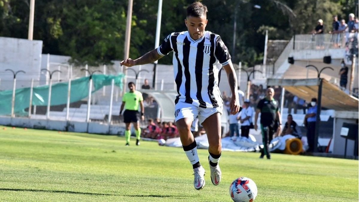 Brian Andrada convirtió el gol de penal ante All Boys