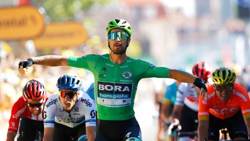 Peter Sagan ganó su primera etapa y Alaphilippe sigue siendo el líder